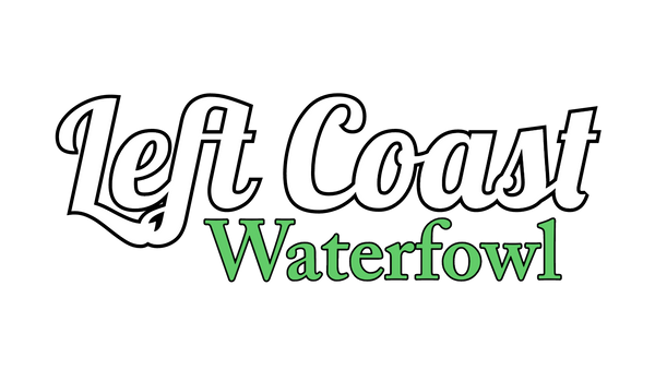 Left Coast Waterfowl logo