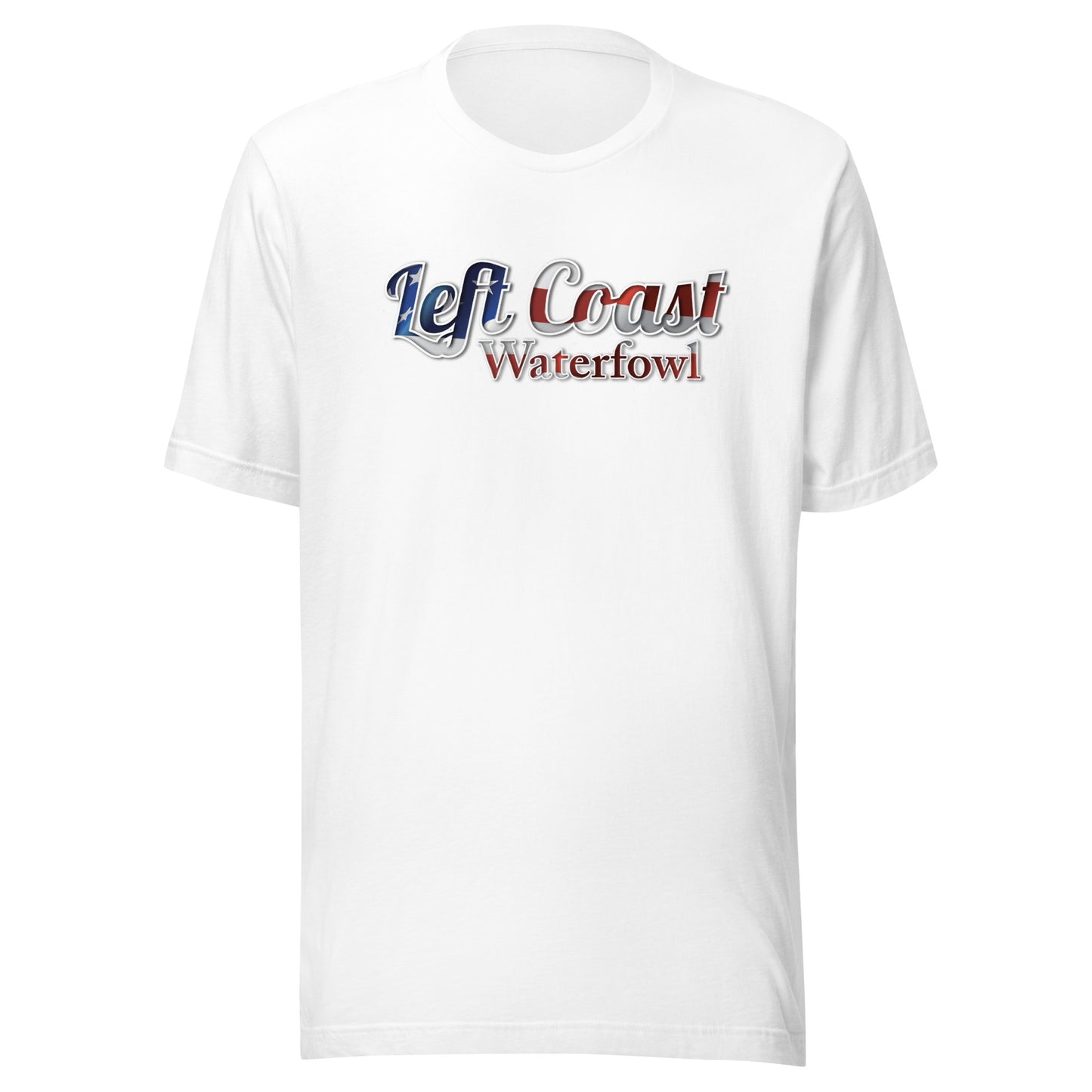 American Flag LCW Script Logo T Shirt