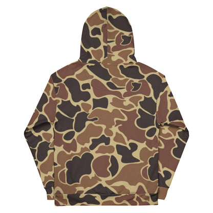 Old School Camo Hoodie (brown)