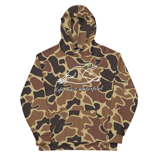 Old School Camo Hoodie (brown)