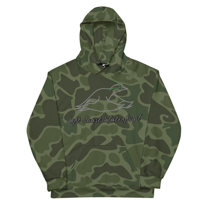 Old School Camo Hoodie (green)