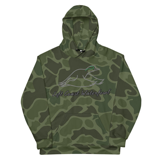 Old School Camo Hoodie (green)