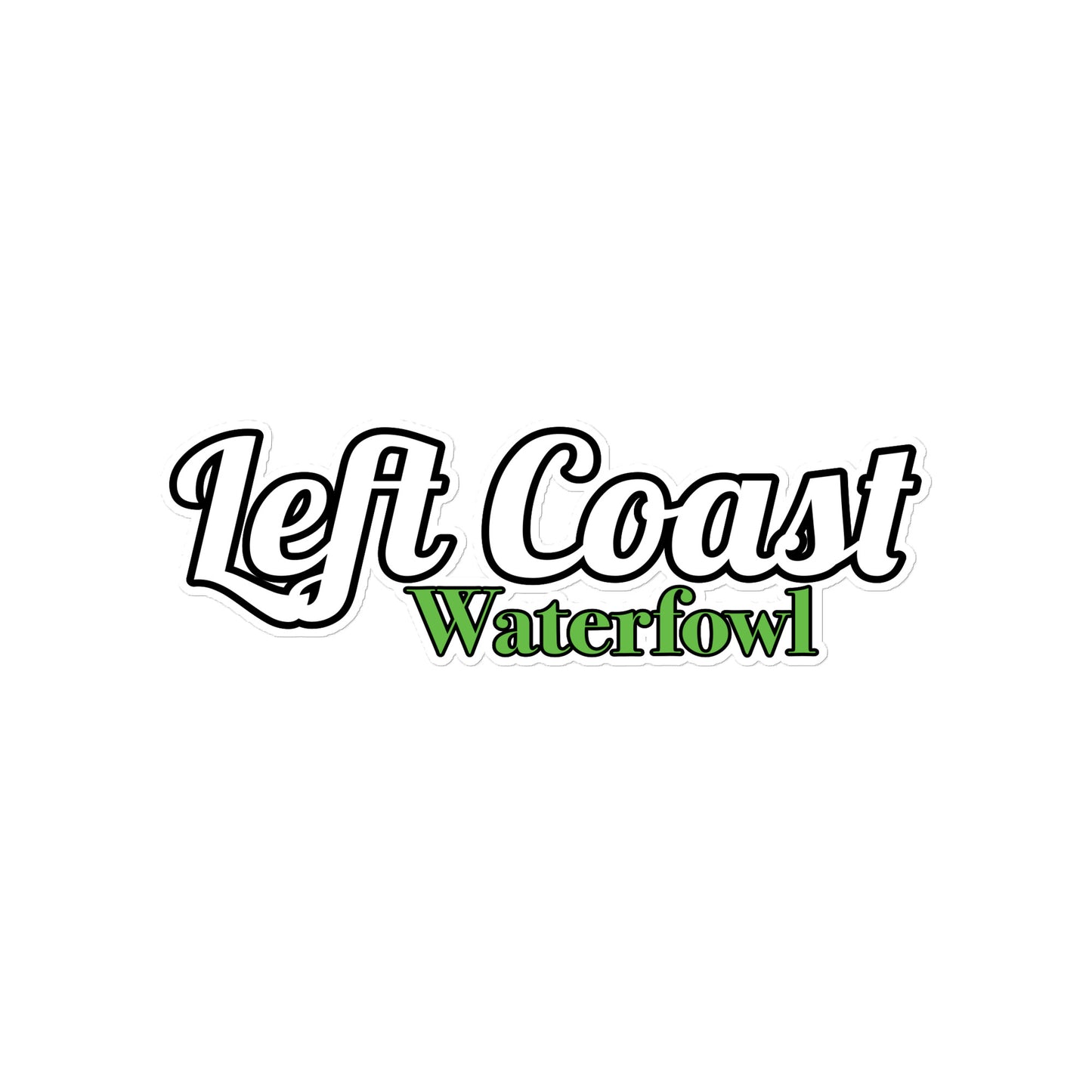 LCW Script LARGE Decal 15″×3.75″