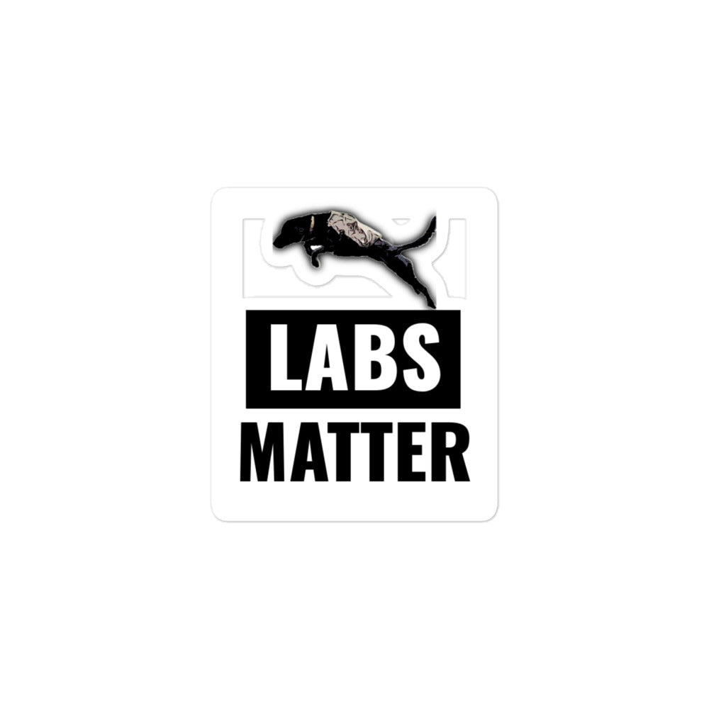 Black Labs Matter Sticker 1