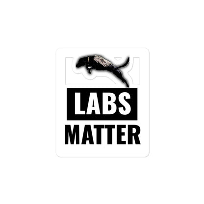 Black Labs Matter Sticker 1