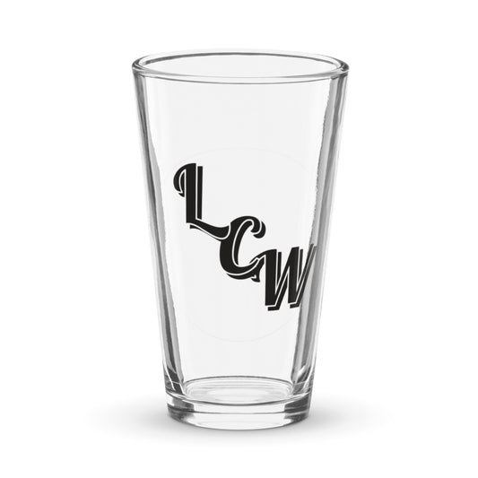 LCW pint glass