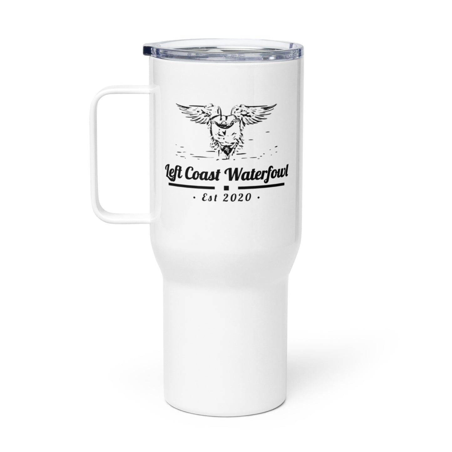On the Deck Travel mug with a handle