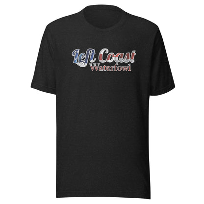 American Flag LCW Script Logo T Shirt